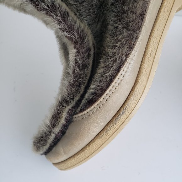 Vintage 70s/80s Faux seal fur Boots by Snowland - Picture 12 of 16